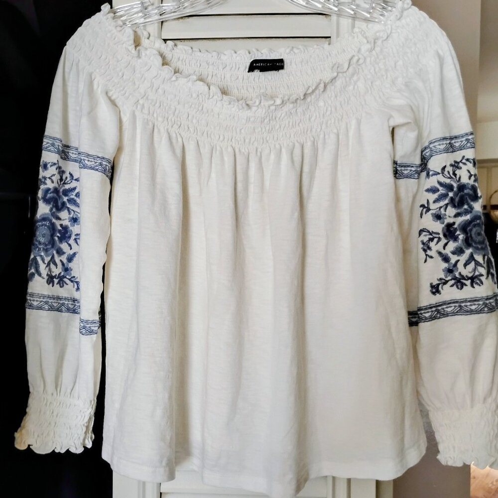 AMERICAN EAGLE Off-Shoulder/Bandeau Top